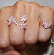 14KT White Gold Diamond Rachel Heart Ring