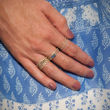14KT White Gold Diamond Opal Maddie Diamond Ring