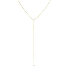 14KT Yellow Gold Diamond Leash Necklace