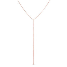 14KT Rose Gold Diamond Leash Necklace