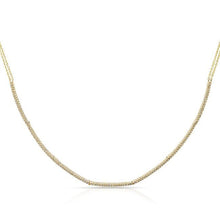 14KT Yellow Gold Diamond Abby Choker Necklace
