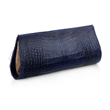 Crocodile AS Clutch - Deep Eggplant