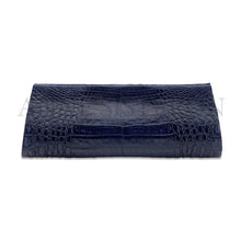 Crocodile AS Clutch - Deep Eggplant
