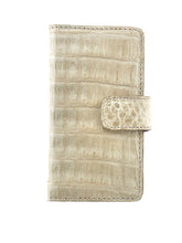 Crocodile iPhone 6+ Case - Winter White