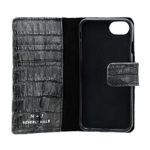 Crocodile iPhone 6+ Case - Gun Metal