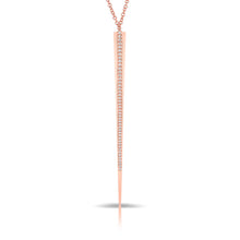 14KT Rose Gold Diamond Artemis Necklace