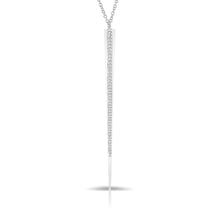 14KT White Gold Diamond Artemis Necklace