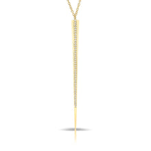 14KT Yellow Gold Diamond Artemis Necklace
