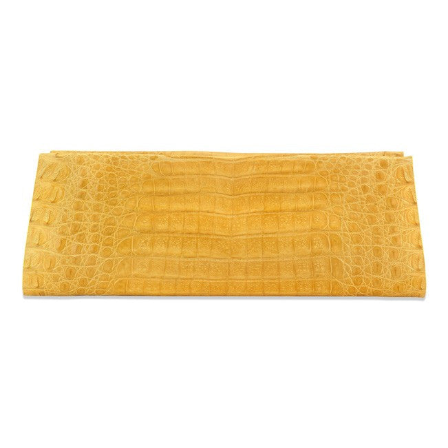 Crocodile AS Clutch - Yellow