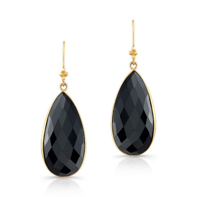 Black Onyx Lovely Earrings