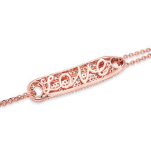 14KT Rose Gold Diamond Secret Love Bracelet
