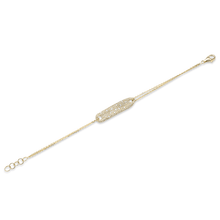 14KT Yellow Gold Diamond Secret Love Bracelet