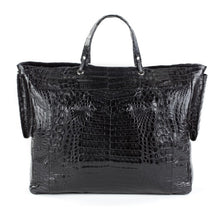 Crocodile Travel Bag - Black