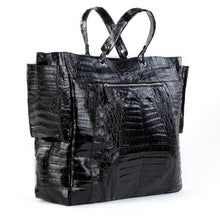 Crocodile Travel Bag - Black