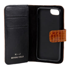 Crocodile iPhone 5 Case - Cognac
