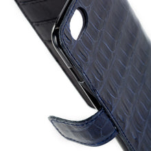 Crocodile iPhone 6+ Case - Navy Blue