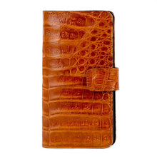 Crocodile iPhone 6+ Case - Cognac