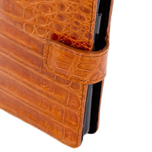 Crocodile iPhone 6+ Case - Cognac