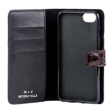 Crocodile iPhone 6+ Case - Brown