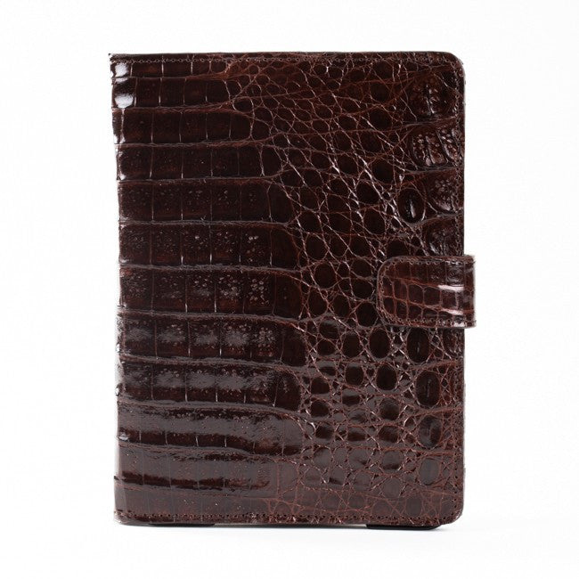 Crocodile Kindle Case - Brown