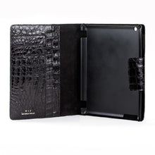 Crocodile iPad Case - Black