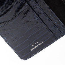 Crocodile iPad Case - Navy Blue
