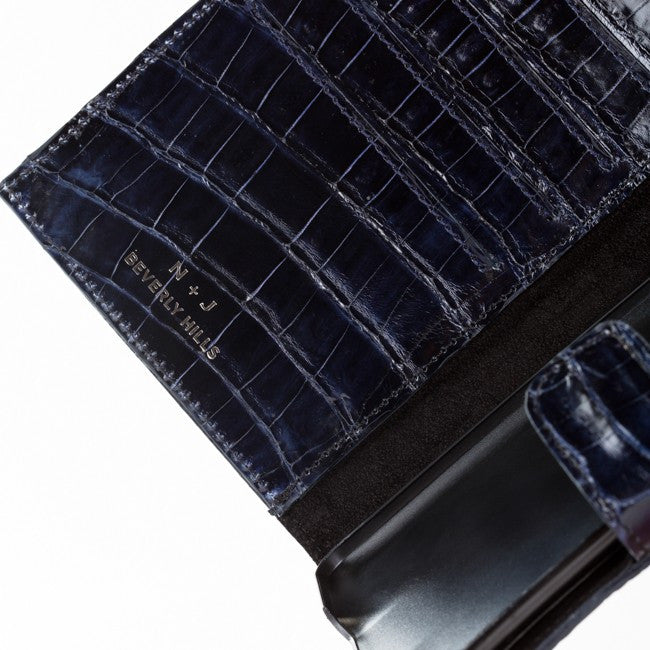 Crocodile Kindle Case - Black