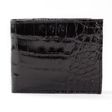 Crocodile Wallet - Black