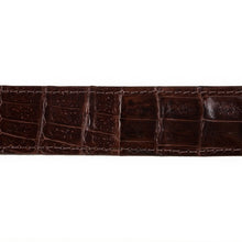 Crocodile Belt - Brown