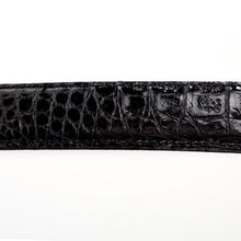 Crocodile Belt - Black