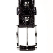 Crocodile Belt - Black
