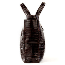 Crocodile Travel Bag - Brown