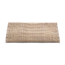 Crocodile AS Clutch - Nude