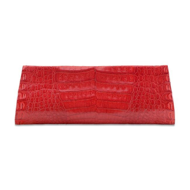 Crocodile AS Clutch - Rouge