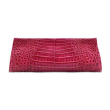 Crocodile AS Clutch - Fuchsia