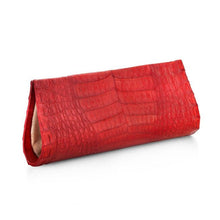Crocodile AS Clutch - Rouge