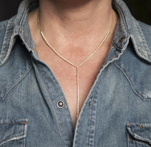 14KT Rose Gold Diamond Leash Necklace