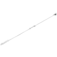 14KT White Gold Diamond Arrow Bracelet