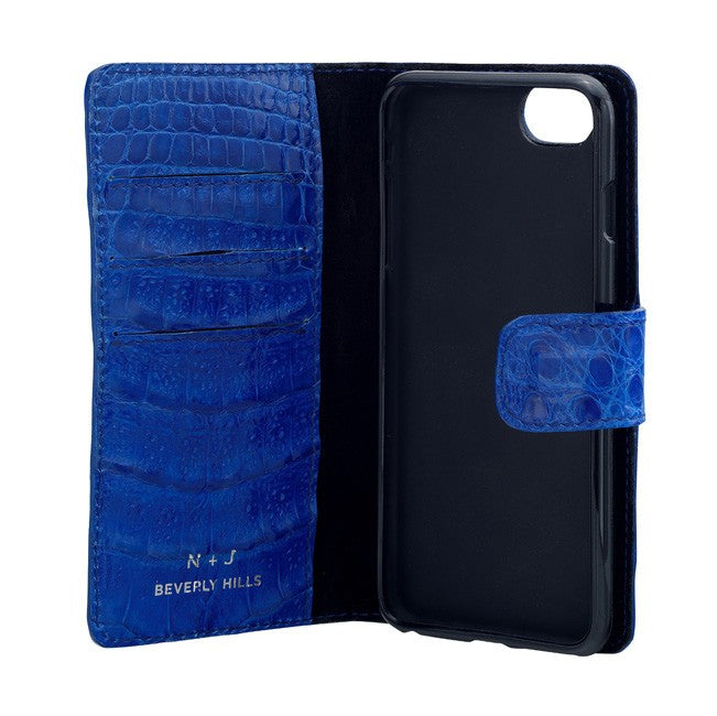 Crocodile iPhone 6+ Case - Blue