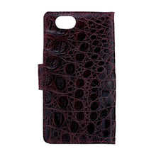 Crocodile iPhone 6+ Case - Burgundy