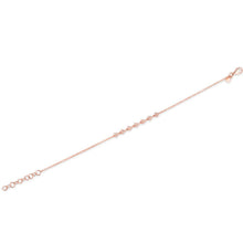 14KT Rose Gold Diamond Triangle Totem Bracelet