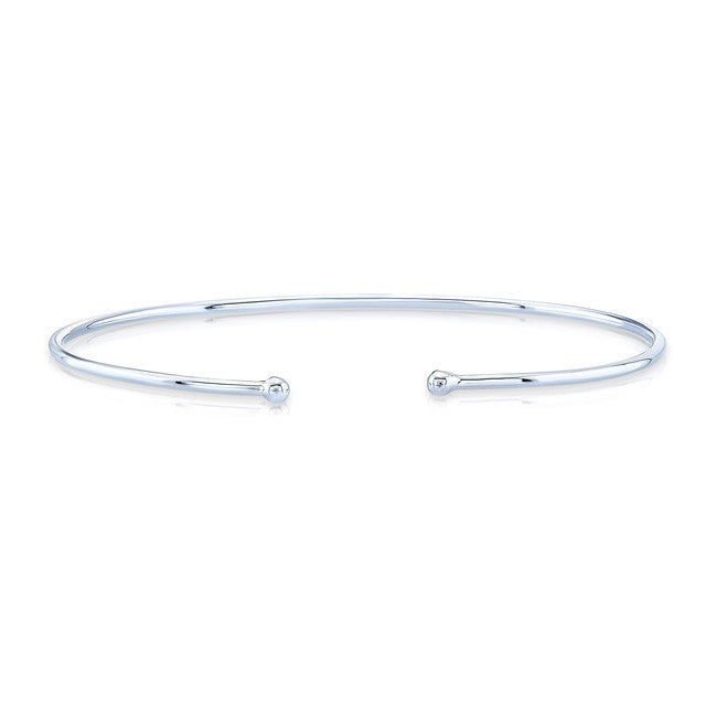 14KT White Gold Cuff