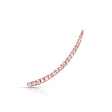 14KT Rose Gold Diamond Lash Ear Cuff