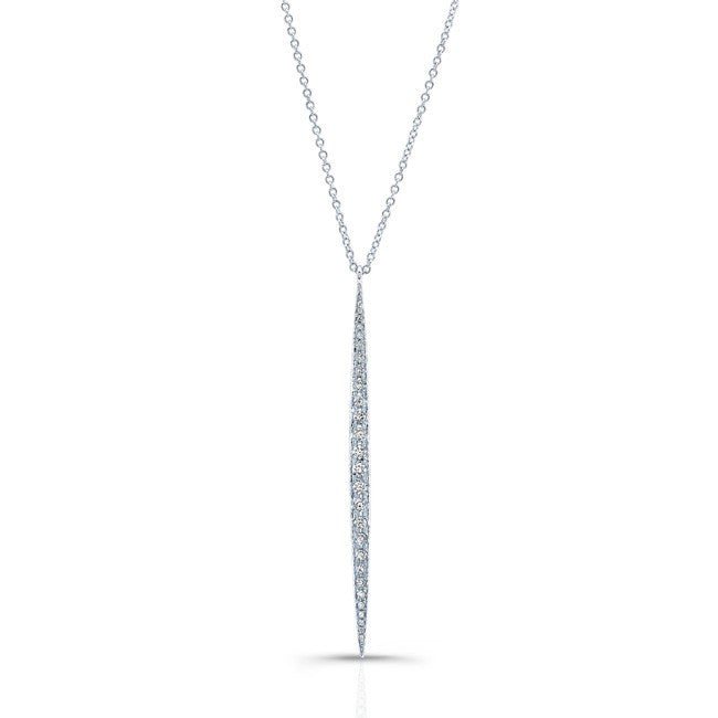 14KT White Gold Diamond Allure Necklace