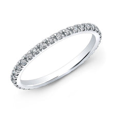 14KT White Gold Diamond Luxe Eternity Stacking Ring