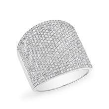 14KT White Gold Diamond Aegis Ring