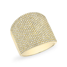 14KT Yellow Gold Diamond Aegis Ring