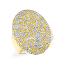 14KT Yellow Gold Diamond Shieldmaiden Ring