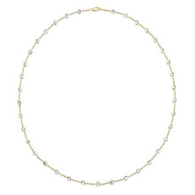 14KT Yellow Gold Precious Topaz 20"  Necklace