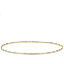 14KT Yellow Gold Diamond Leash Collection Choker Necklace